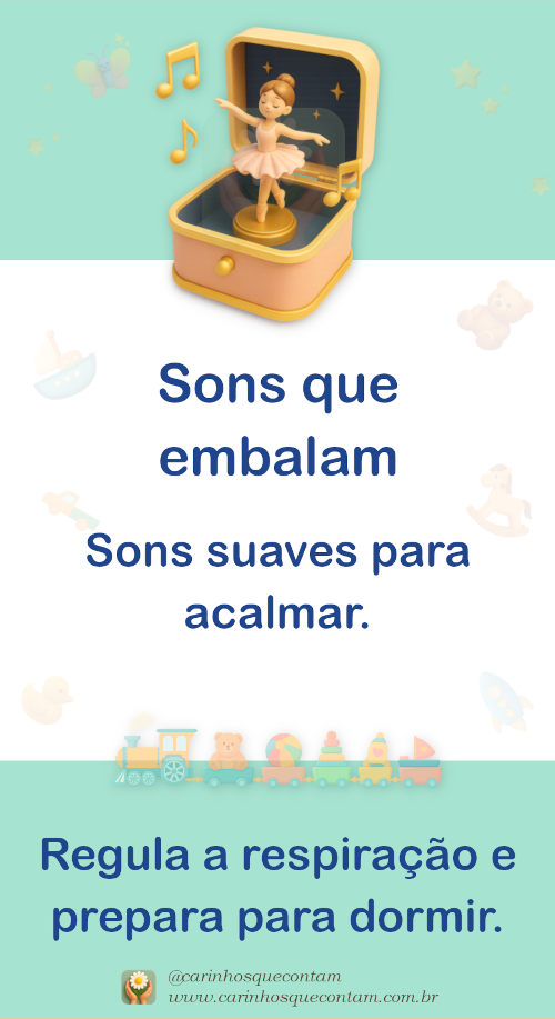 Sons suaves ajudam a acalmar antes do sono