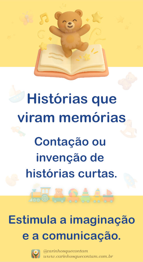 Histórias curtas que viram memórias afetivas