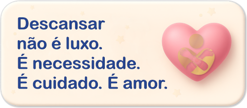 Descansar não é luxo