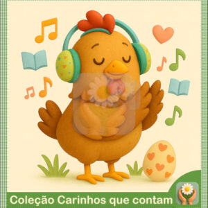Audiolivro A Galinha Atrapalhada – Narrativa Acolhedora para Estimular Imaginação e Vínculo Familiar